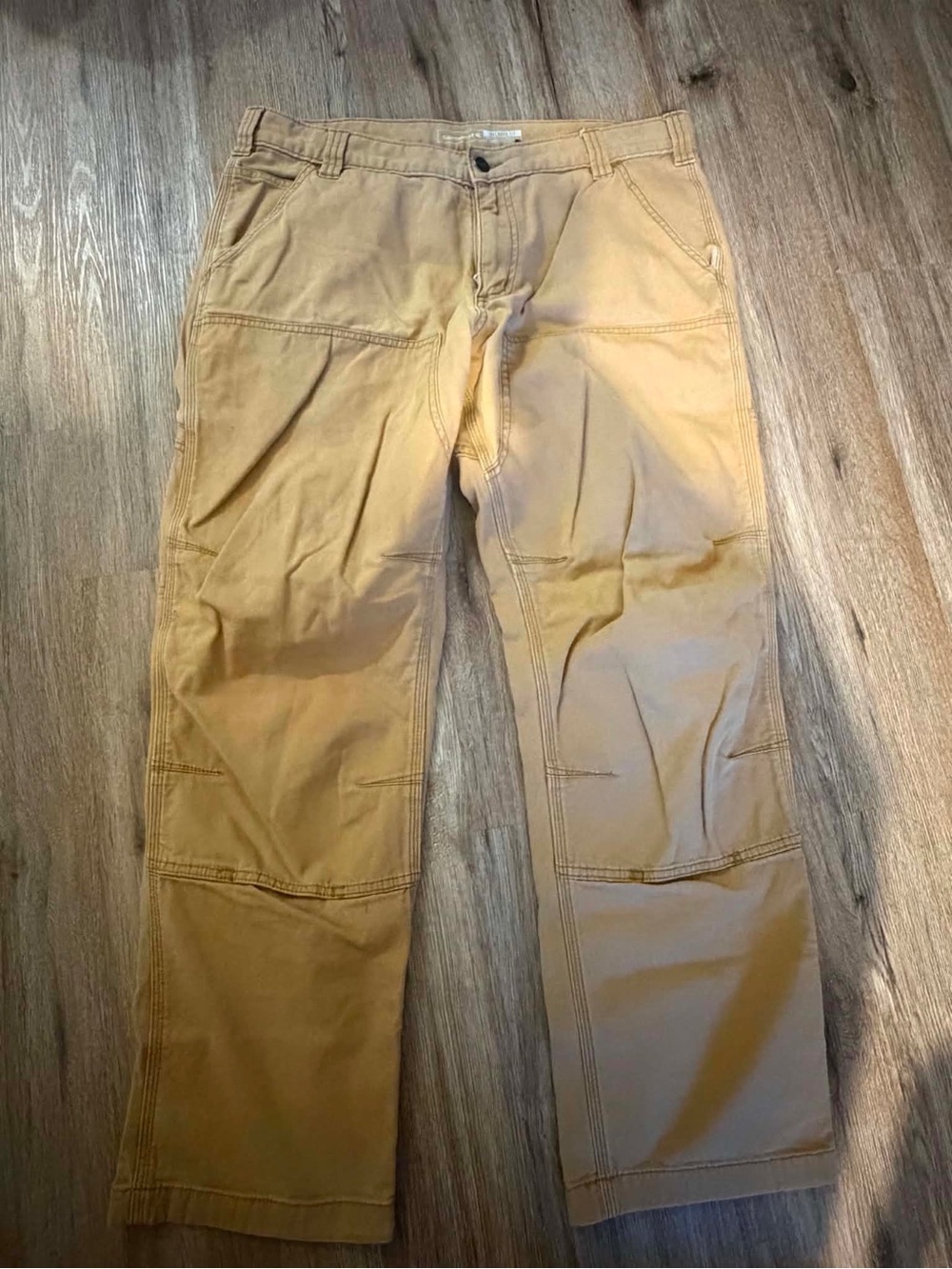 Carhartt Men's Khaki Work Chinos - Tan